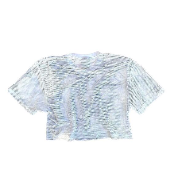 Champion Baylor University Women's XS Mesh Cropped T-Shirt Multicolor - Picture 2 of 5